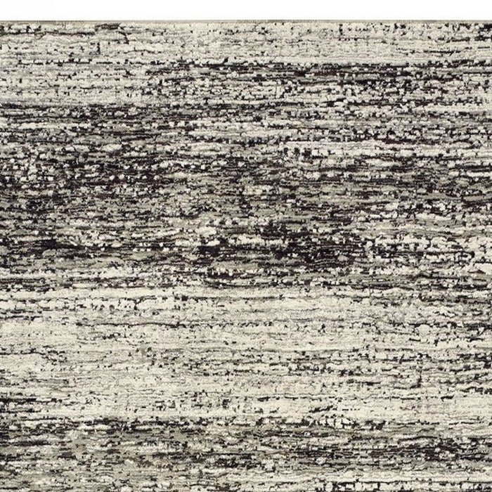 9' x 12' Abstract Area Rug - Ash And Slate