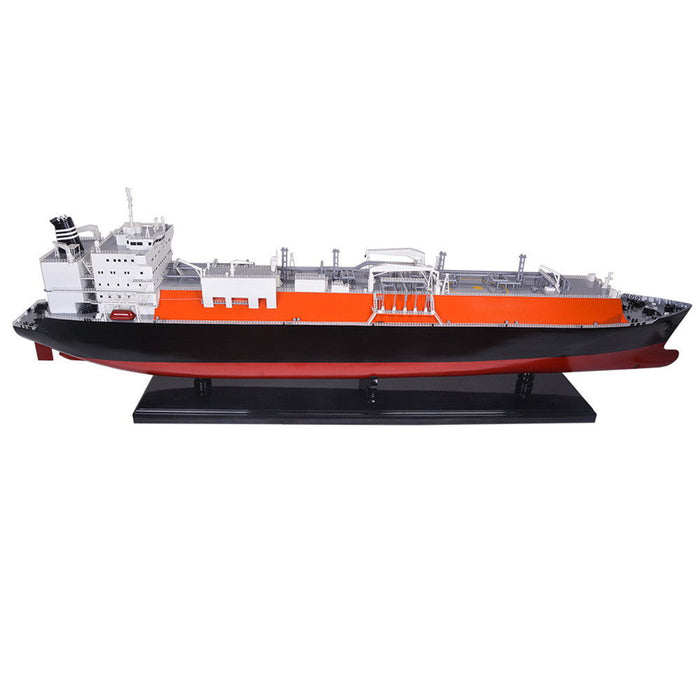 Hand Painted Model Boat (624230) - Light Brown / Black