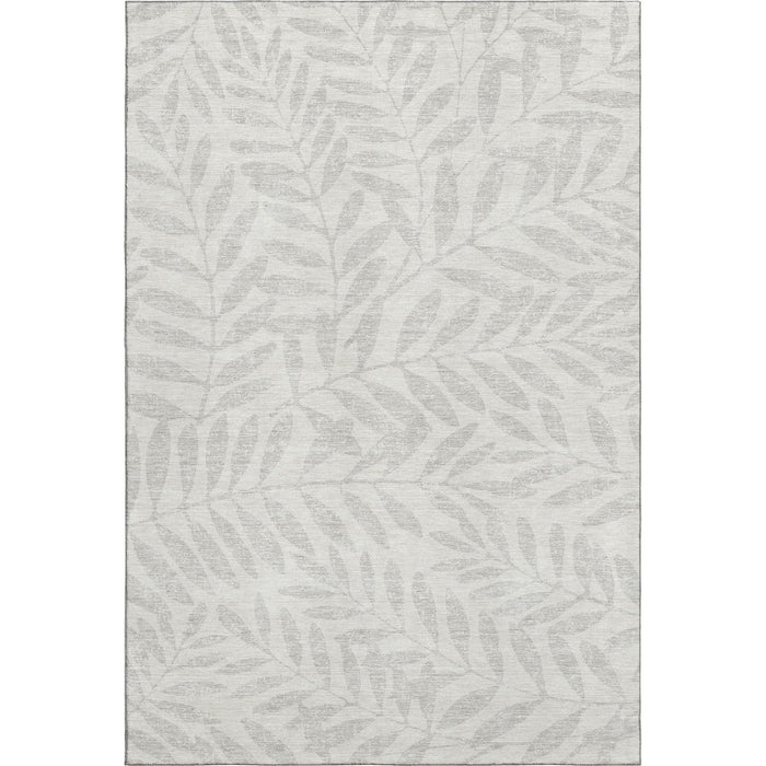 10' X 14' Floral Washable Area Rug With UV Protection (671462) - Ivory / Beige