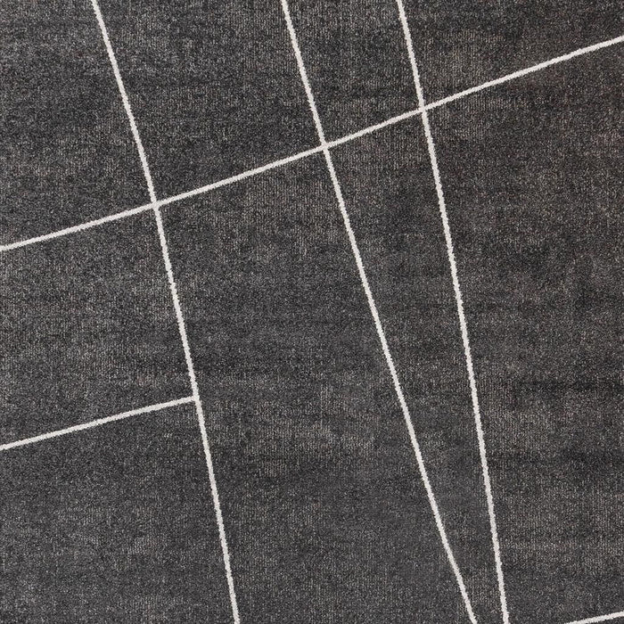 8' X 11' Abstract Area Rug (660276) - Gray / White