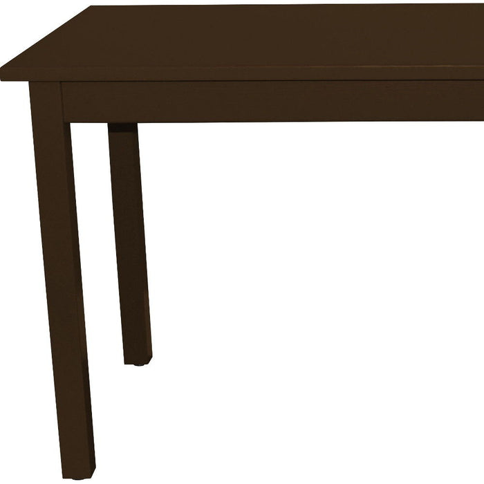 48" Solid Wood Dining Table - Coffee