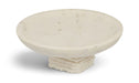 Marble bowl from Meridian Furniture's Colannade collection, showcasing a smooth, polished genuine marble surface for elegant tableware.