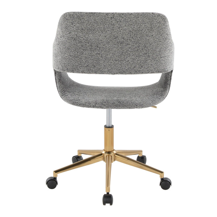 Margarite - Task Chair - Gold Base