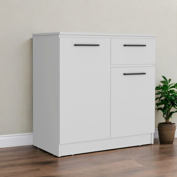 Drawer Double Dresser - White