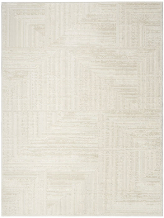 8' X 10' Abstract Area Rug (553414) - Ivory