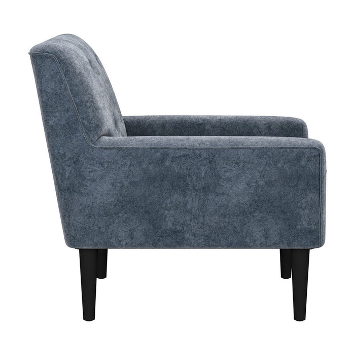 30" Modern Upholstered Arm Chair - Gray