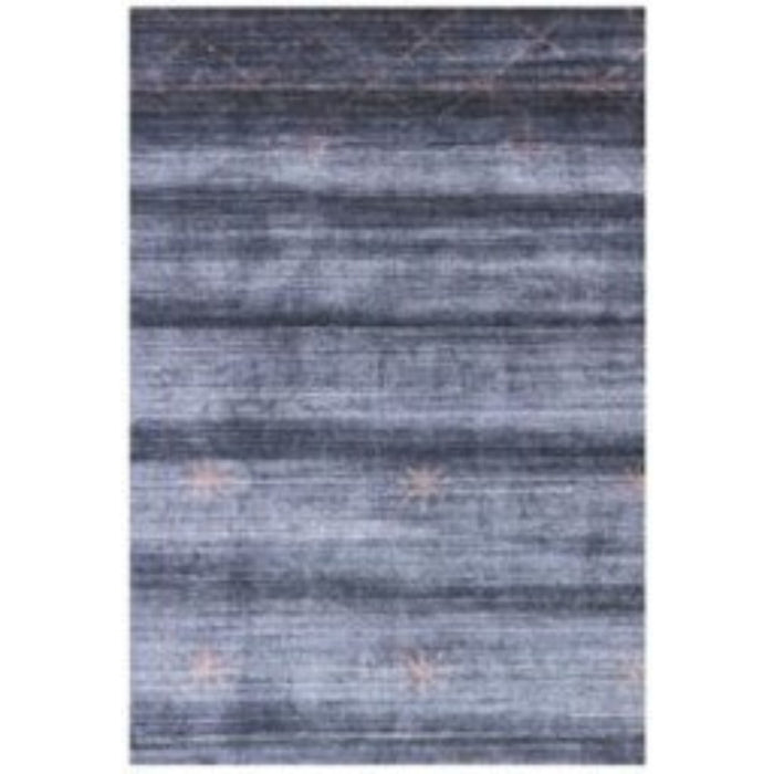 8' x 11' Ombre Hand Loomed Area Rug - Navy And Rust