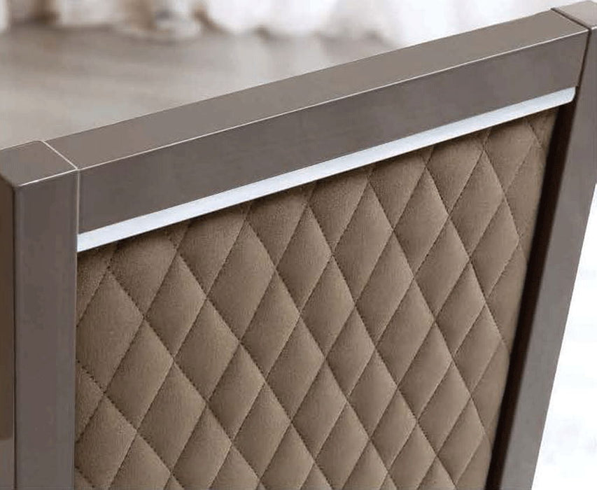 Platinum - Rombi Chair - Dark Brown