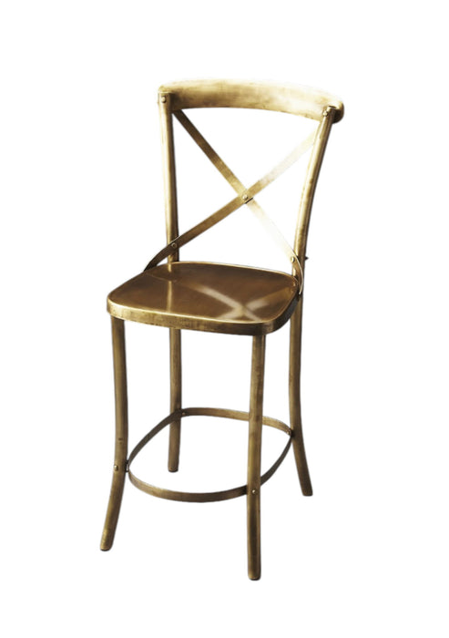 Iron Bar Chair - Gold