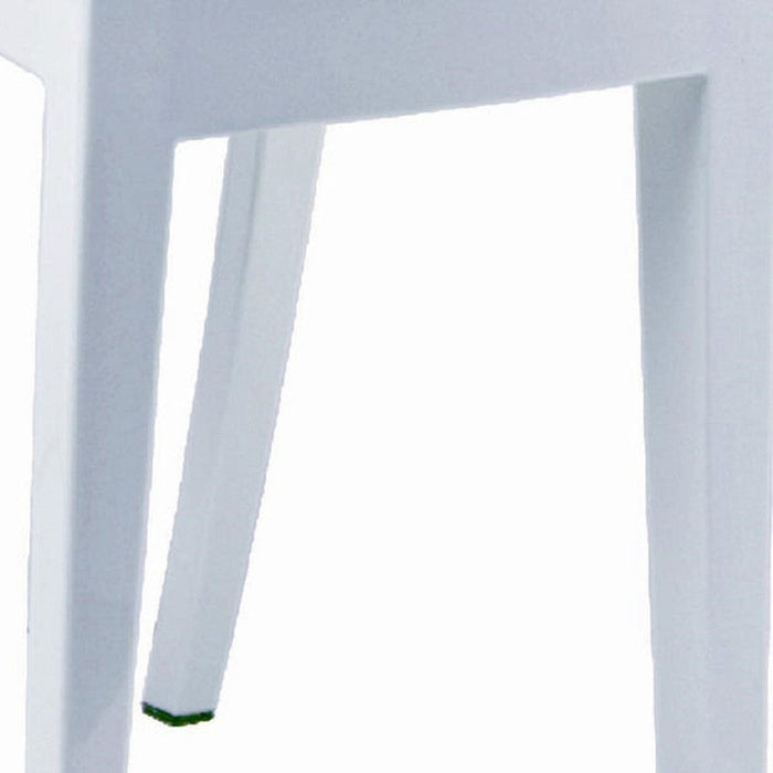 Upholstered Dining Side Chairs (Set of 4) - White