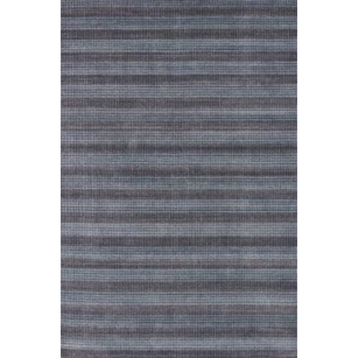 5' x 8' Hand Loomed Area Rug - Blue And Black