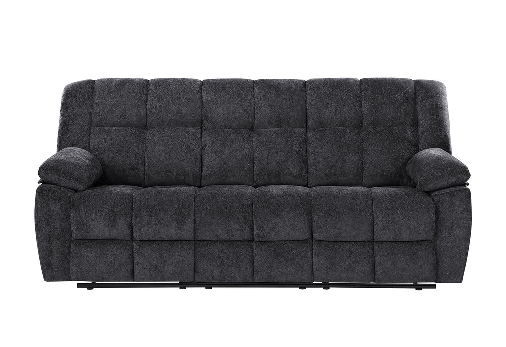 U6000 - Reclining Sofa - Black