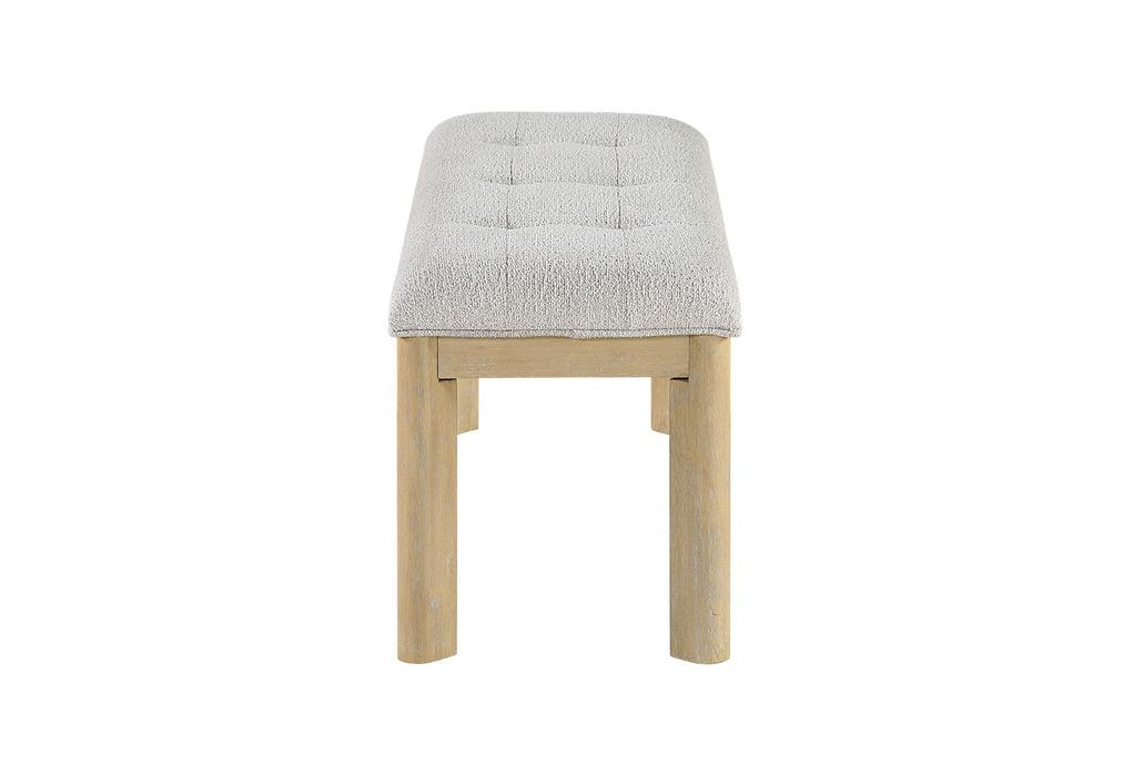 D1248 - 6 Piece Dining Room Set (D1248 Dining Table, 4 D1248 Dining Chairs And Bench) - Natural