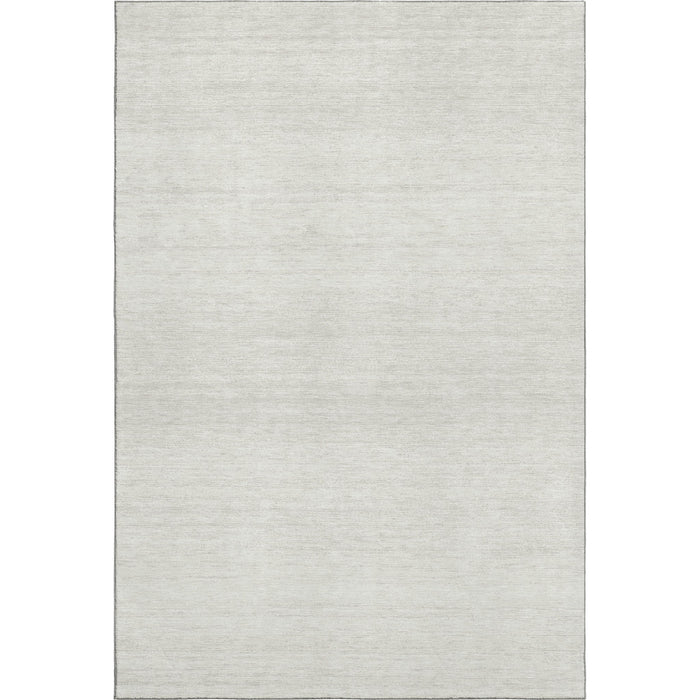 10' X 14' Striped Washable Area Rug With UV Protection (668131) - Ivory / Beige