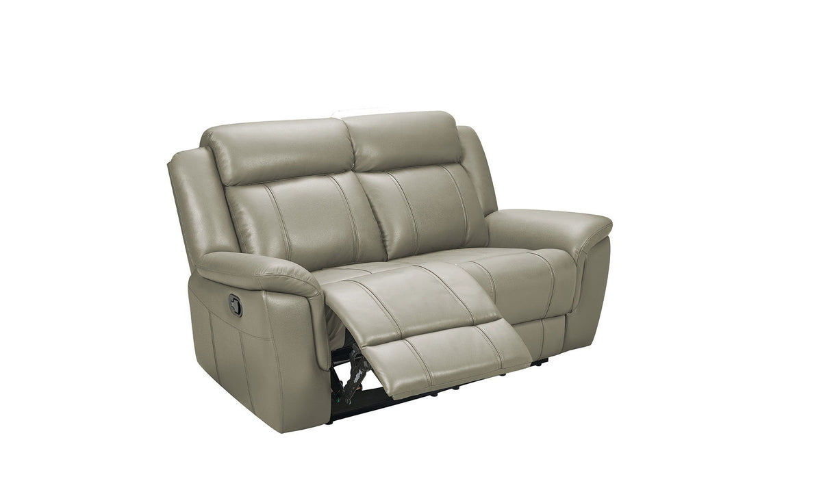 ESF 9015 reclining chair with manual recliner feature, featuring cushioned upholstery and a sturdy frame for comfortable seating.