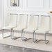 Set of Giga dining chairs with ergonomic backrests, featuring modern design and comfortable seating for dining areas.