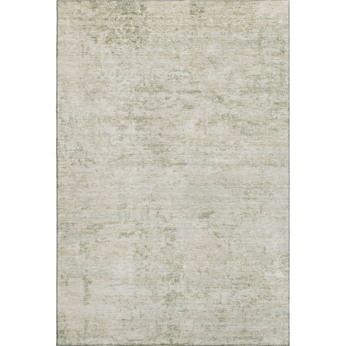 10' X 14' Abstract Washable Area Rug With UV Protection (699160) - Linen / Beige