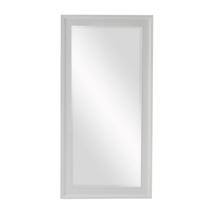 79" Framed Full Length Hanging Mirror - White