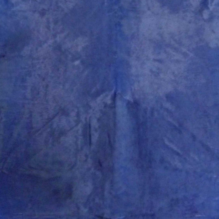 6' Dyed Stenciled Cowhide Rug - Navy