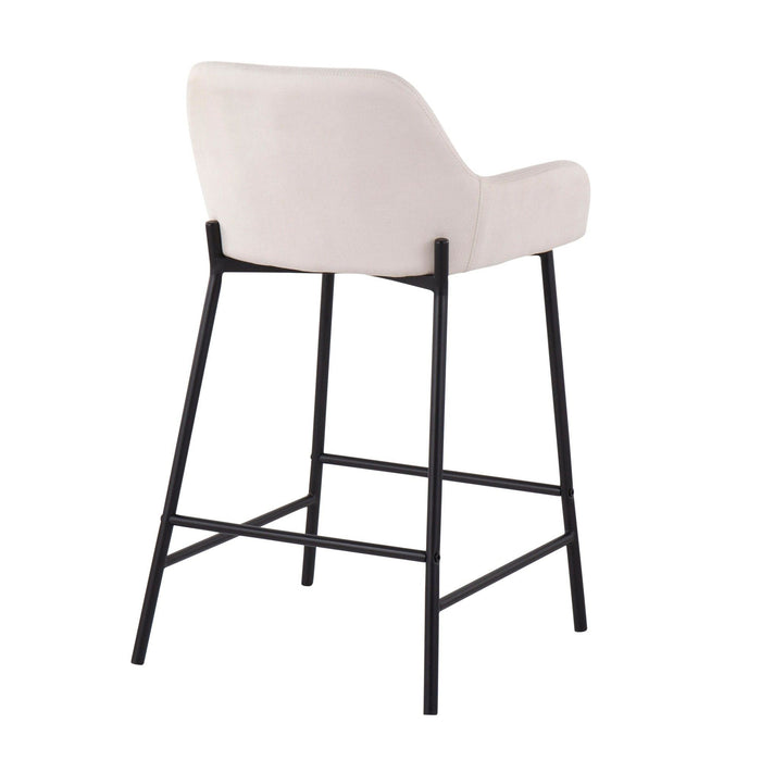 Daniella - Fixed-Height Counter Stool (Set of 2)