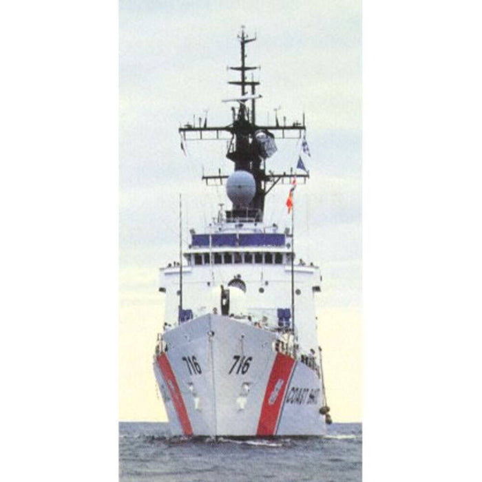 Hand Painted Model Boat (624374) - White
