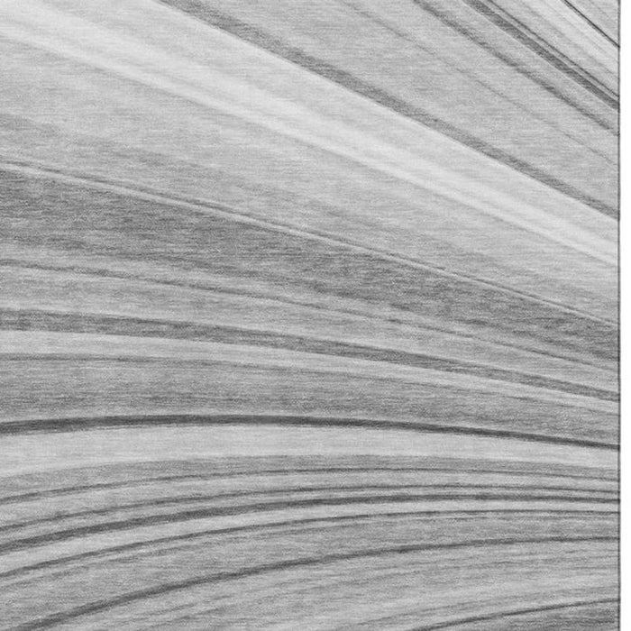 10' X 14' Abstract Washable Area Rug With UV Protection (650350) - Gray / Ivory