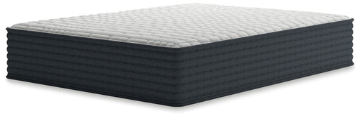 Sierra Sleep® by Ashley Hybrid 1300 mattress showing plush surface and supportive design for comfortable sleep.