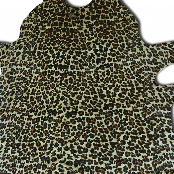 72" x 84" Cowhide Rug - Leopard