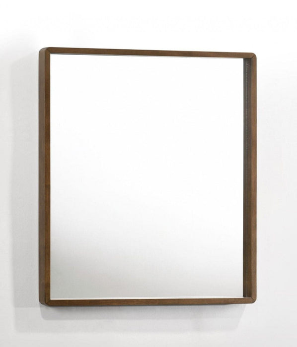 40" Accent Mirror Framed - Brown