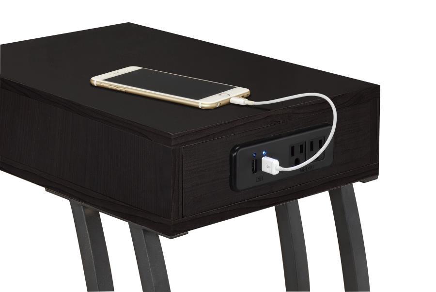 Troy - Accent Table with Power Outlet