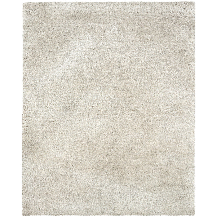 8' X 11' Shag Hand Tufted Area Rug (574445) - Ivory