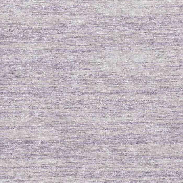 10' X 14' Striped Washable Area Rug With UV Protection (675612) - Lavender / Ivory