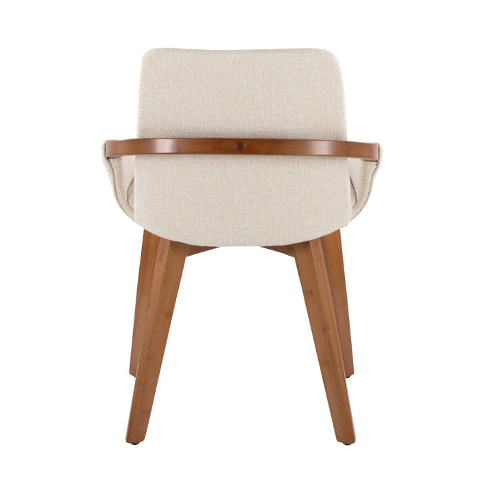 Cosmo - Chair - Walnut Bamboo Legs