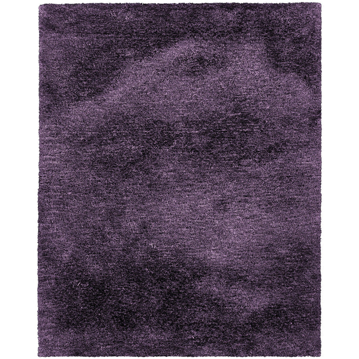 8' X 11' Shag Hand Tufted Area Rug (574454) - Purple