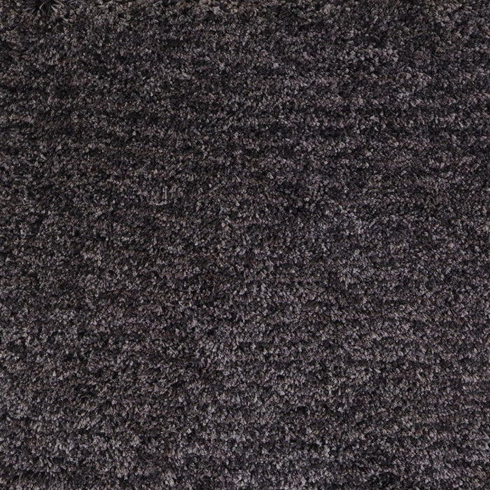 10' x 14' Shag Hand Tufted Area Rug - Black