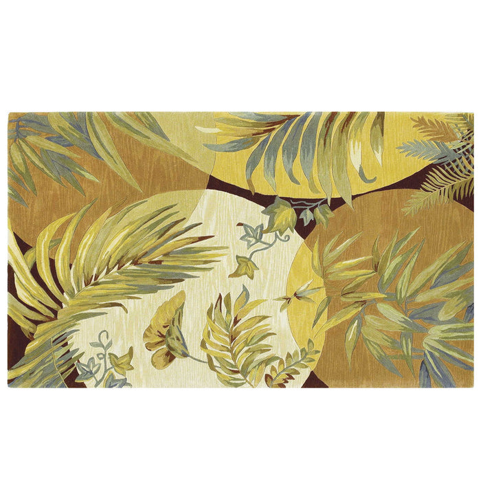 5' x 8' Wool Area Rug - Coral Or Ivory