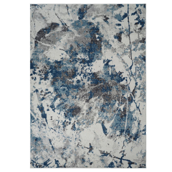 9' X 12' Modern Abstract Area Rug - Ivory