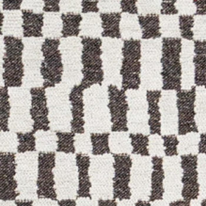 5' X 7' Geometric Berber Washable Area Rug With UV Protection (609852) - Gray / Beige