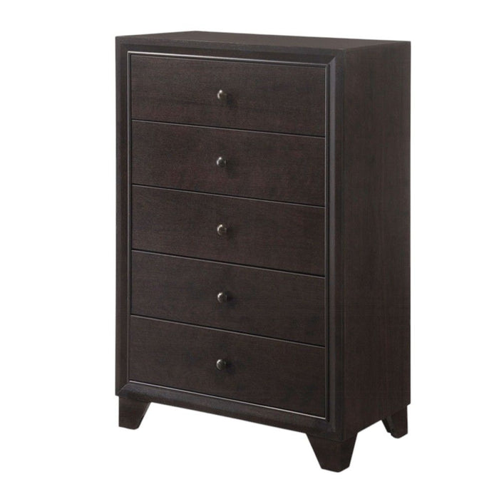 Solid Wood Dresser - Espresso