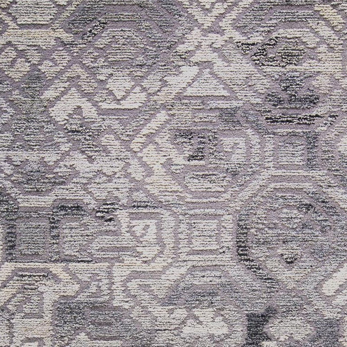 9' x 12' Modern Wool Abstract Hand Tufted Area Rug - Gray And Ivory