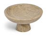 Simpson genuine marble bowl from Meridian Furniture, a stylish plate or bowl with a smooth marble finish and elegant design.