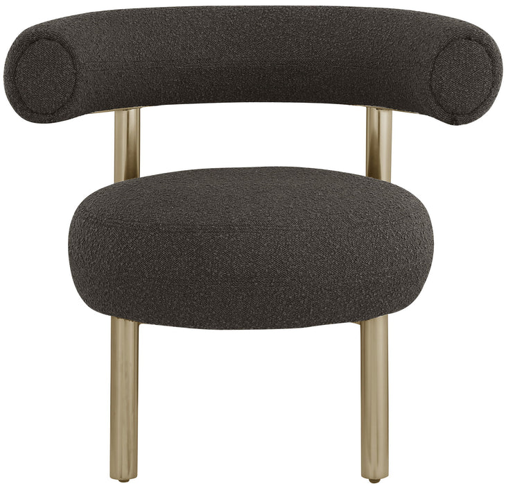 Bordeaux - Boucle Fabric Accent Chair