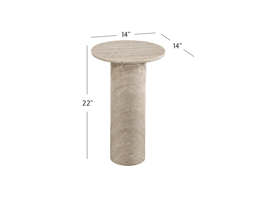 Claude - Accent Table - Silver