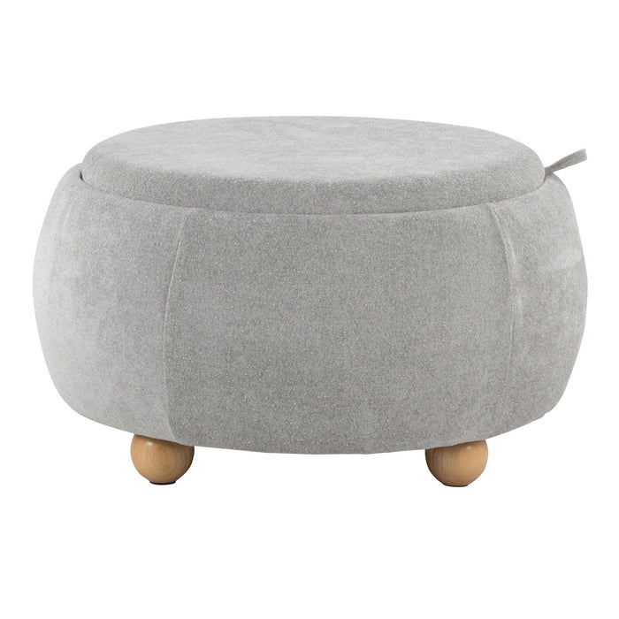 Tray - Pouf Storage Ottoman