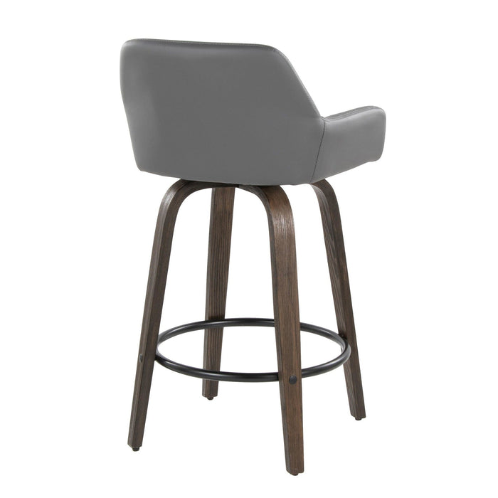 Daniella - 26" Fixed-Height Counter Stool (Set of 2)