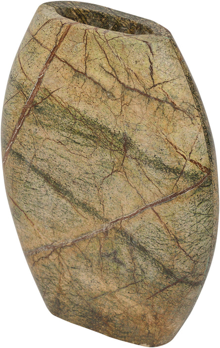 Sadie genuine marble vase by Meridian Furniture, showcasing a sleek, modern design perfect for elegant home decor.