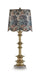 Jaystower poly table lamp in antique gold finish by Signature Design Ashley, featuring a stylish modern design with a textured base.
