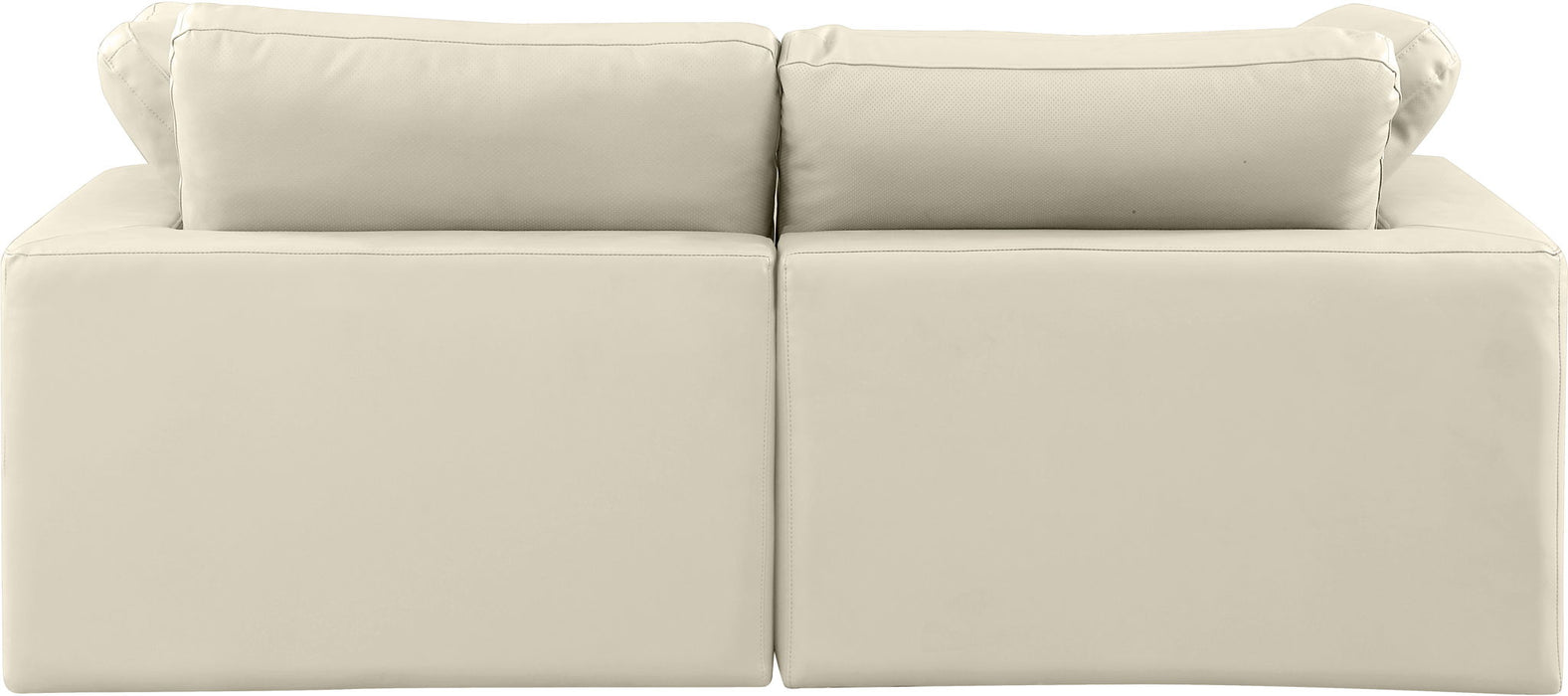 Comfy - Faux Leather Modular Sofa 2 Seats