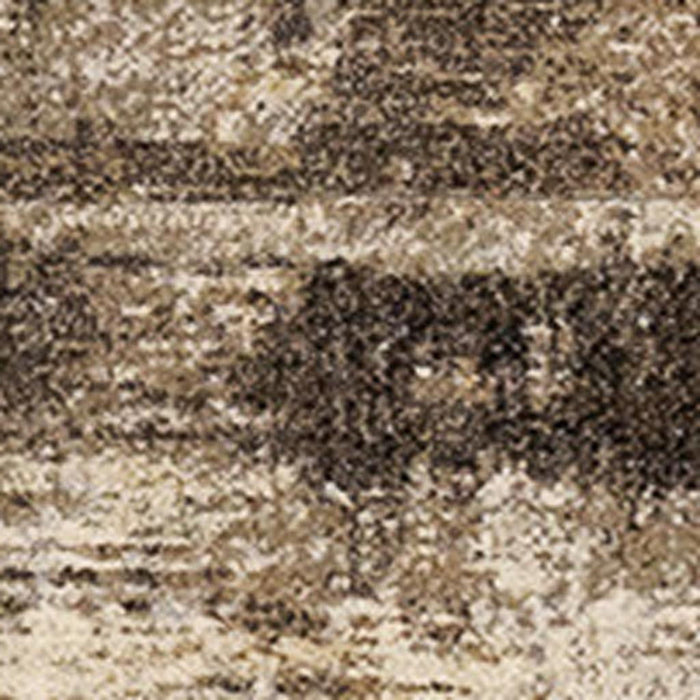 8' X 11' Abstract Area Rug (660102) - Beige / Brown
