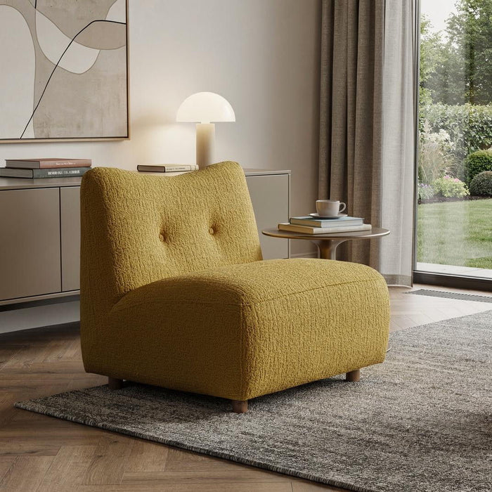 Fabric Side Chair - Yellow